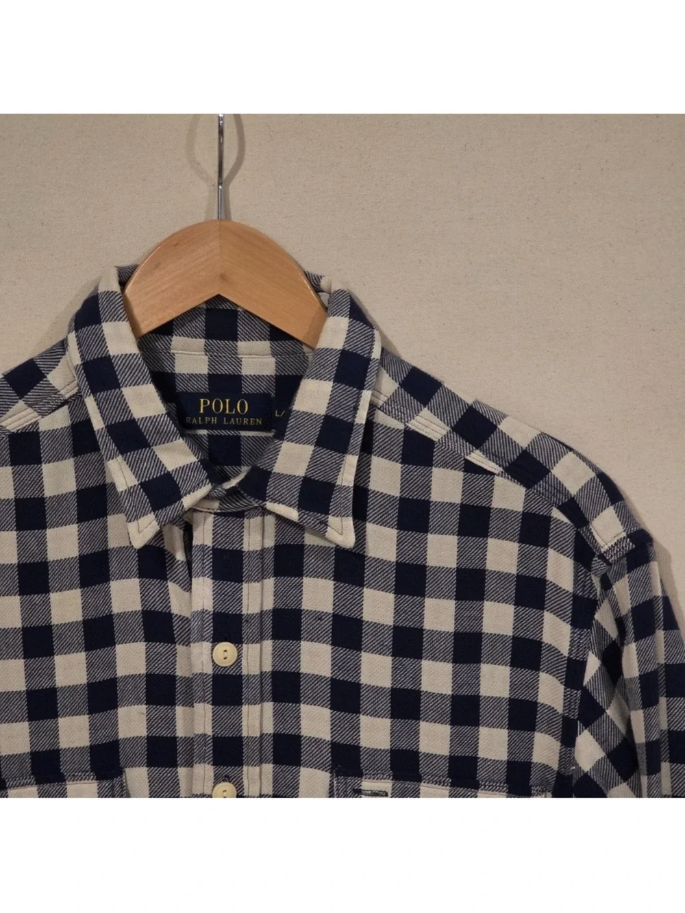 Polo Ralph Lauren Flannel Double Cloth Shirt L